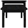 Schwarzes Couchtisch-Set Aviana (2-teilig, Kiefer)