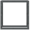 Graues Brennholzregal Mixaura 100x25x100cm (Kiefer)