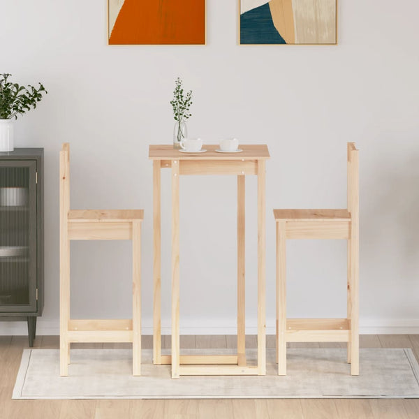Bar-Set Gabrilia (3-teilig, Kiefer)