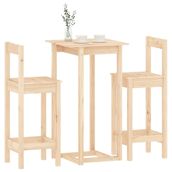 Bar-Set Gabrilia (3-teilig, Kiefer)