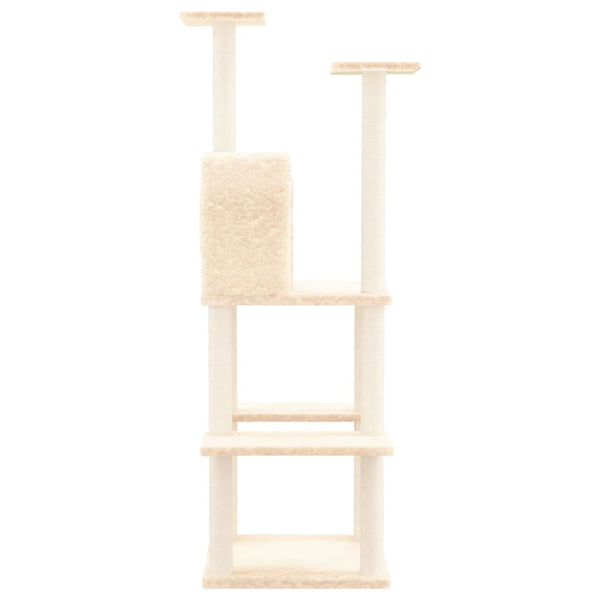 Kerma kissan kiipeilypuu sisal- raapimispylväillä Mirabell 144,5cm