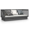 Graues Schlafsofa Paseta 75x190cm (Kiefer)