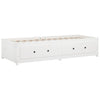 Weißes Schlafsofa Legarde 90x200cm (Kiefer)