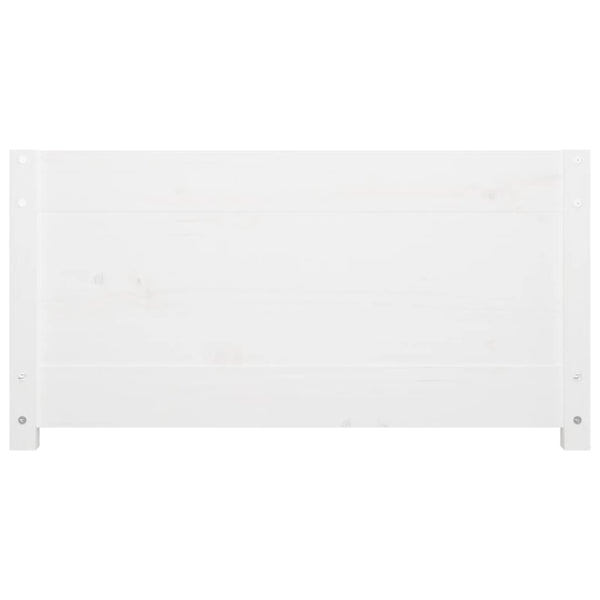Weißes Schlafsofa Legarde 90x200cm (Kiefer)
