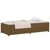 Schlafsofa Legarde 90x200 cm (Kiefer) in Honigbraun