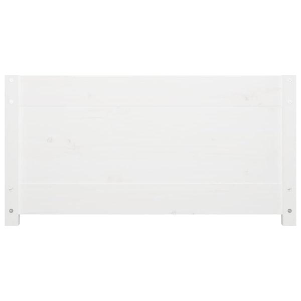 Weißes Schlafsofa Legarde 90x190cm (Einzel Kiefer)