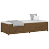 Honigbraunes Schlafsofa Legarde 90x190cm (Einzelbett Kiefer)