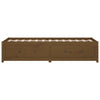 Honigbraunes Schlafsofa Legarde 90x190cm (Einzelbett Kiefer)