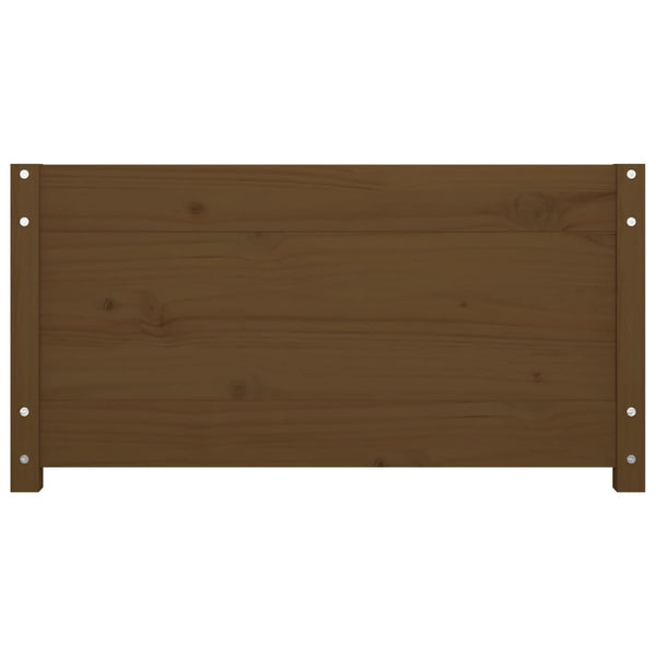 Honigbraunes Schlafsofa Legarde 90x190cm (Einzelbett Kiefer)