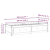 Schlafsofa Legarde 75x190cm (Einzel Kiefer)