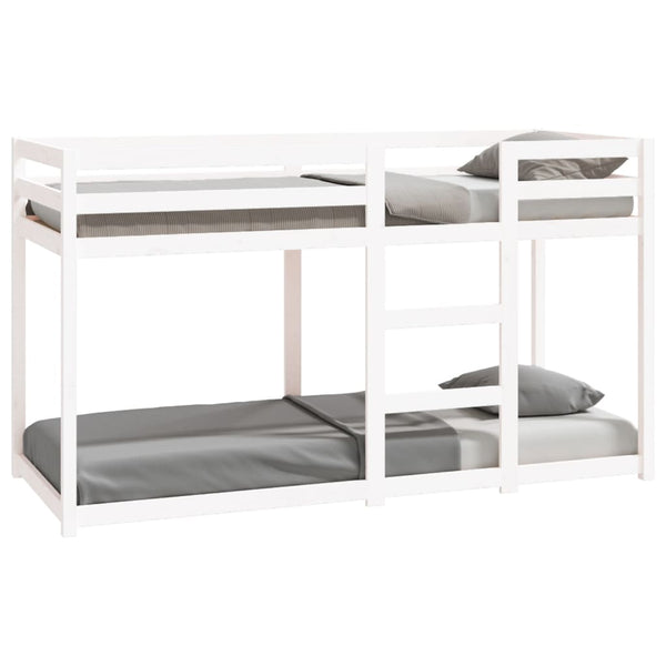 Weißes Etagenbett Cazare 75x190cm (Kiefer)