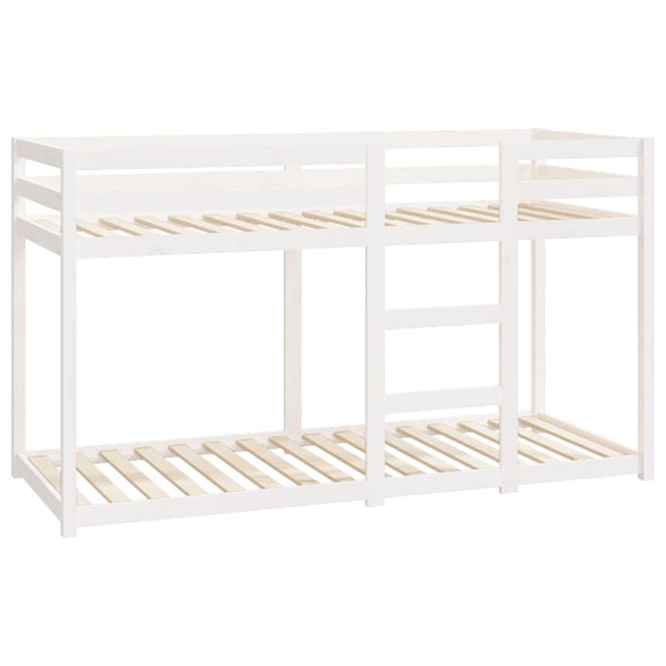 Weißes Etagenbett Cazare 75x190cm (Kiefer)