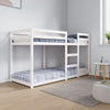 Weißes Etagenbett Cazare 75x190cm (Kiefer)
