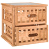 Nachttische Irodi 34x34x34cm (2 St. Kiefer)