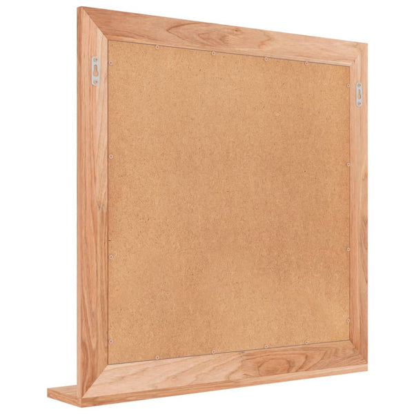 Wandspiegel Dameian 55x55cm (Nussbaum)