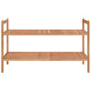 Schuhregal Orvil 69x27x41cm (Nussbaumholz)