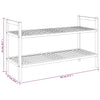 Schuhregal Orvil 69x27x41cm (Nussbaumholz)