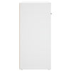 Valkoinen senkki Stefanesc 80x33x70cm (puinen)