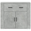 Betoninharmaa senkki Stefanesc 80x33x70cm (puinen)