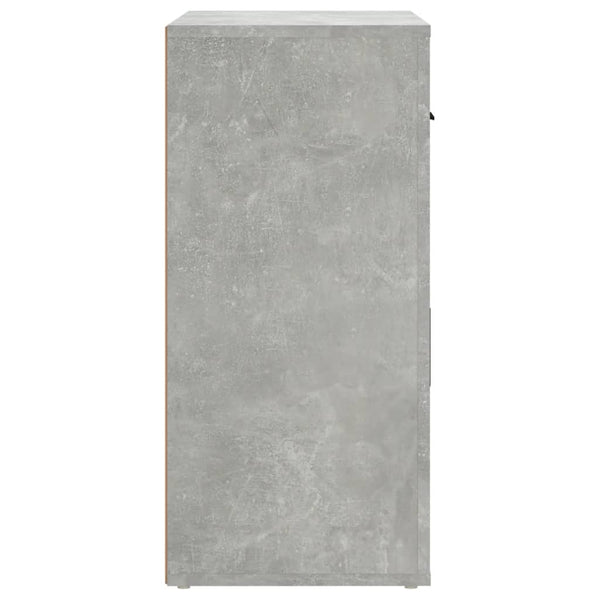 Betoninharmaa senkki Stefanesc 80x33x70cm (puinen)