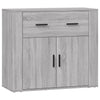 Harmaa senkki Stefanesc 80x33x70cm (puinen)