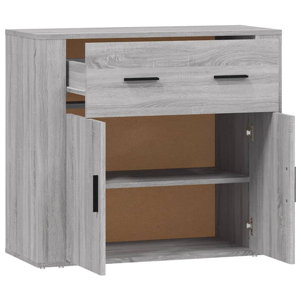 Harmaa senkki Stefanesc 80x33x70cm (puinen)