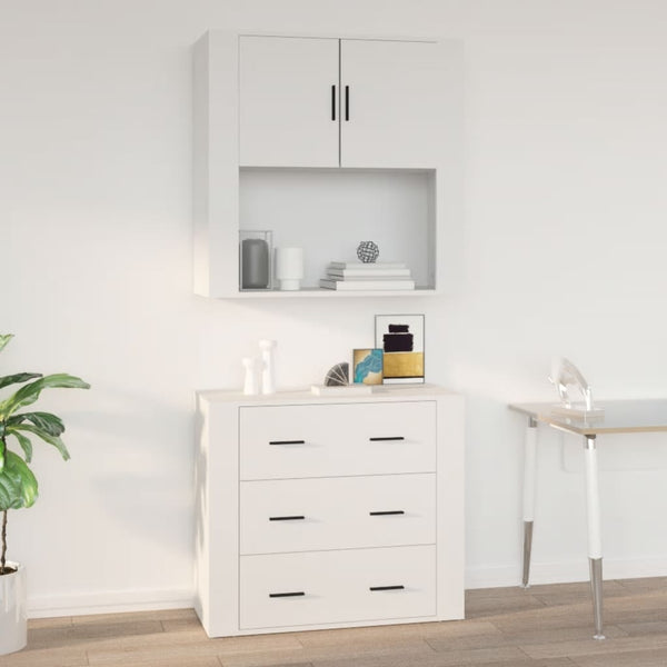 Wandhängeschrank Volea 80x33x80cm (Holz)