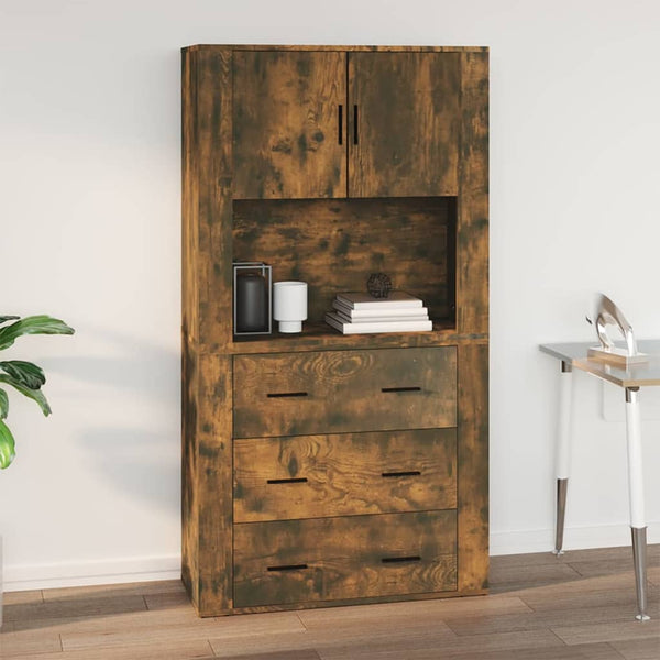 Savutammi seinäkaappi Volea 80x33x80cm (puinen)