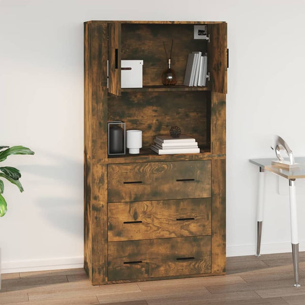 Savutammi seinäkaappi Volea 80x33x80cm (puinen)