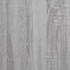Harmaa seinäkaappi Volea 80x33x80cm (puinen)