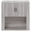 Harmaa seinäkaappi Volea 80x33x80cm (puinen)