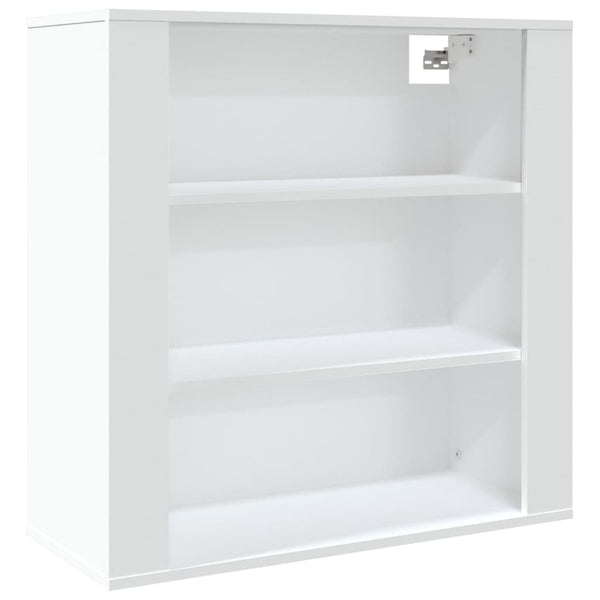 Valkoinen seinäkaappi Fat 80x33x80cm (puinen)