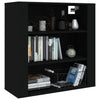 Schwarzer Wandschrank Fat 80x33x80cm (Holz)