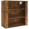 Wandhängeschrank Smoked Oak Fat 80x33x80cm (Holz)