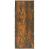 Wandhängeschrank Smoked Oak Fat 80x33x80cm (Holz)