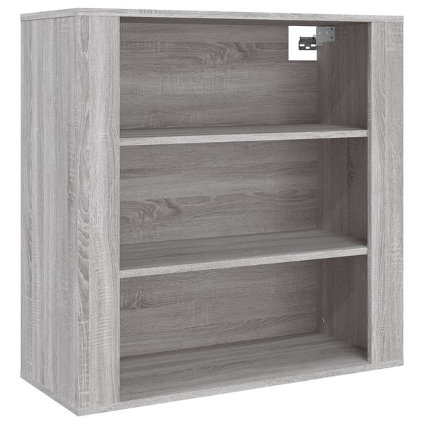 Grauer Wandschrank Fat 80x33x80cm (Holz)