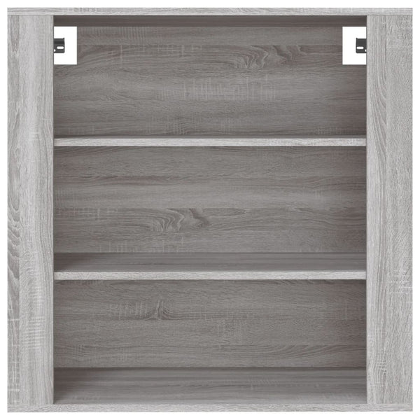 Grauer Wandschrank Fat 80x33x80cm (Holz)