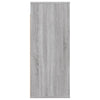 Grauer Wandschrank Fat 80x33x80cm (Holz)