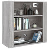 Grauer Wandschrank Fat 80x33x80cm (Holz)