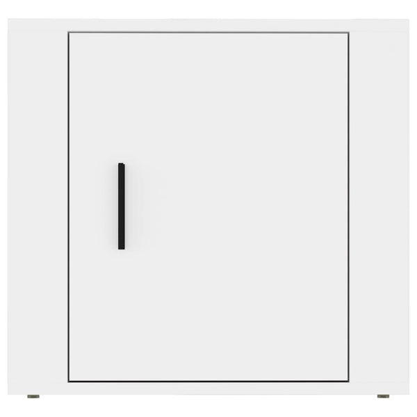 Weißer Nachttisch Busoi 50x39x47cm (2 Stück)