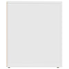 Weißer Nachttisch Busoi 50x39x47cm (2 Stück)