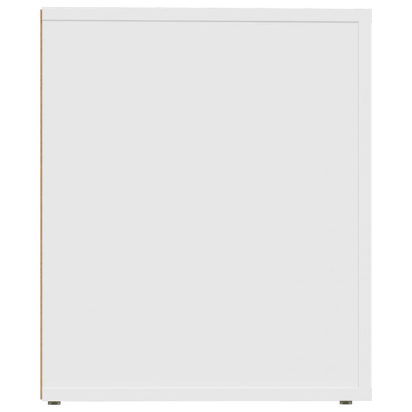 Weißer Nachttisch Busoi 50x39x47cm (2 Stück)