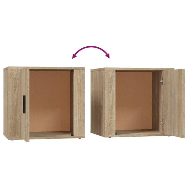 Nachttische Sonoma-Eiche Busoi 50x39x47cm (2 St.)