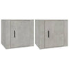 Nachttische Busoi 50x39x47 cm betongrau (2 St.)