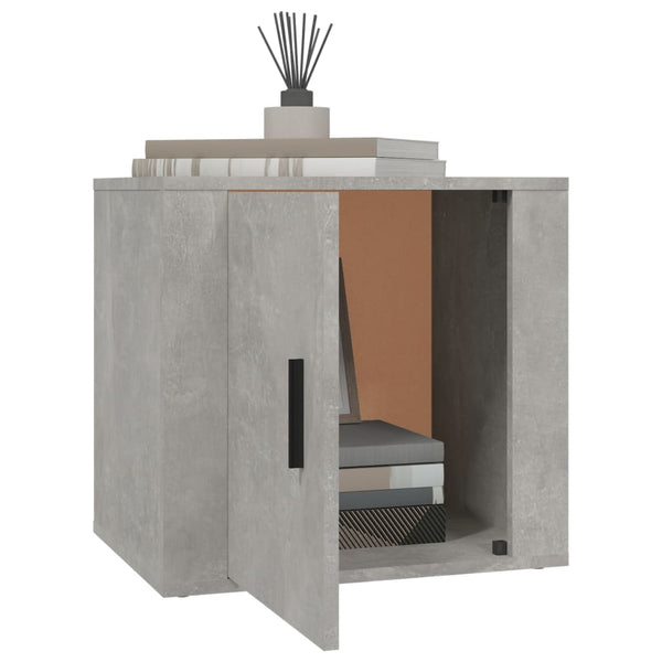Nachttische Busoi 50x39x47 cm betongrau (2 St.)