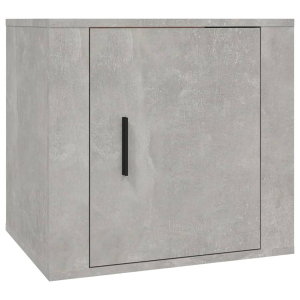Nachttische Busoi 50x39x47 cm betongrau (2 St.)