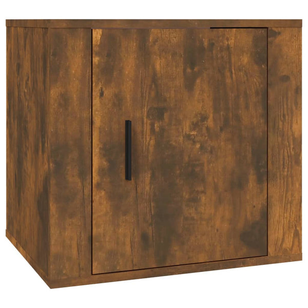 Nachttisch Busoi 50x39x47cm Rauch-Eiche