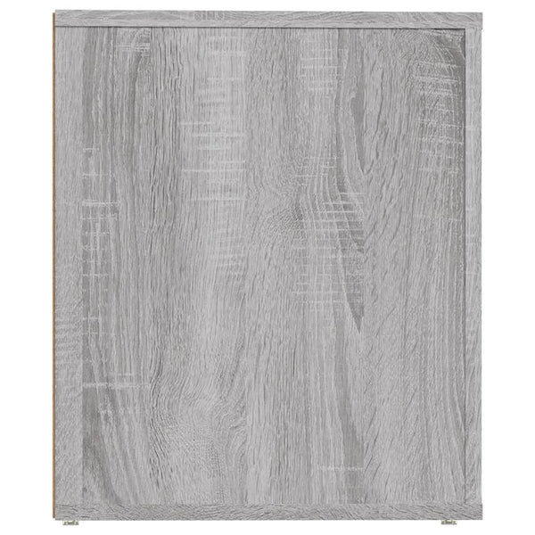 Grauer Nachttisch Busoi 50x39x47cm
