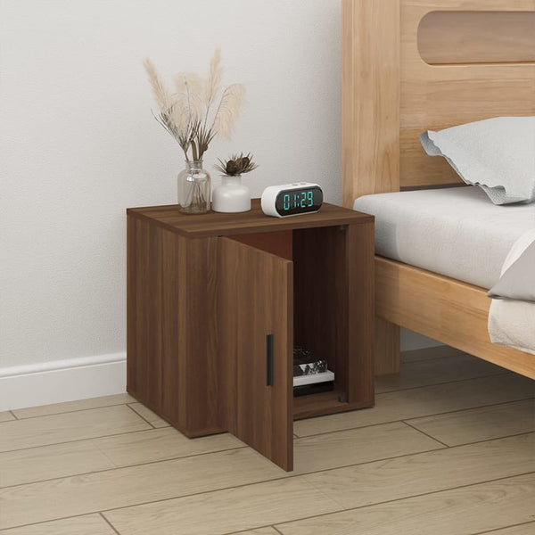 Nachtschrank Busoi, braun, 50x39x47cm