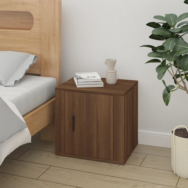 Nachtschrank Busoi, braun, 50x39x47cm